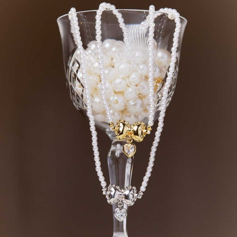 YVIS Honeymoon Brass Necklace - YVIS X Proud O Wedding