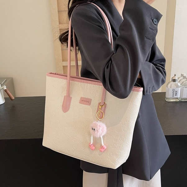 กระเป๋าสะพายข้าง แฟชั่น สไตล์เกาหลี กระเป๋าขนาดใหญ่จุของได้เยอะ แฟชั่นฤดูใบไม้ผลิ เข้ากับทุกการแต่งกาย