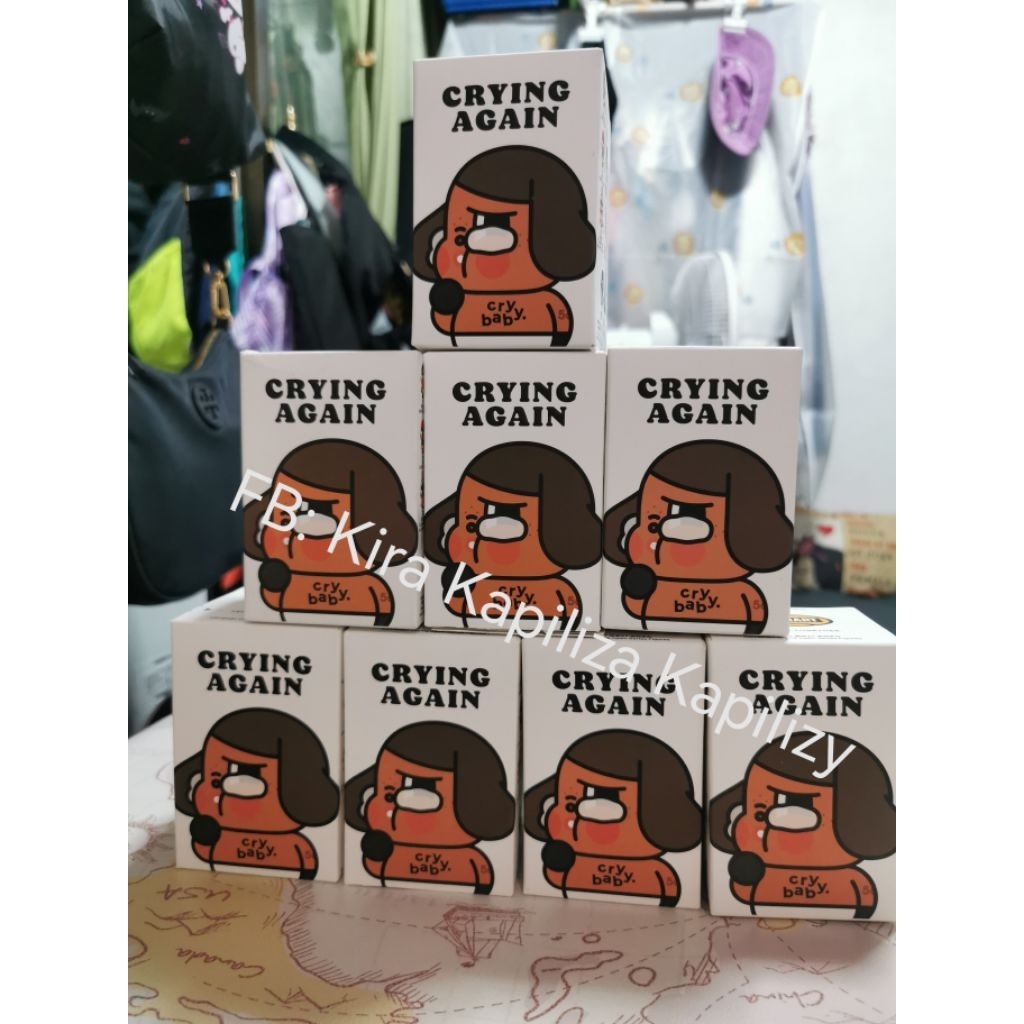 พร้อมส่ง ฟิกเกอร์ cry baby crying again ของแท้  เช็คการ์ดแลป้ายเหลือง