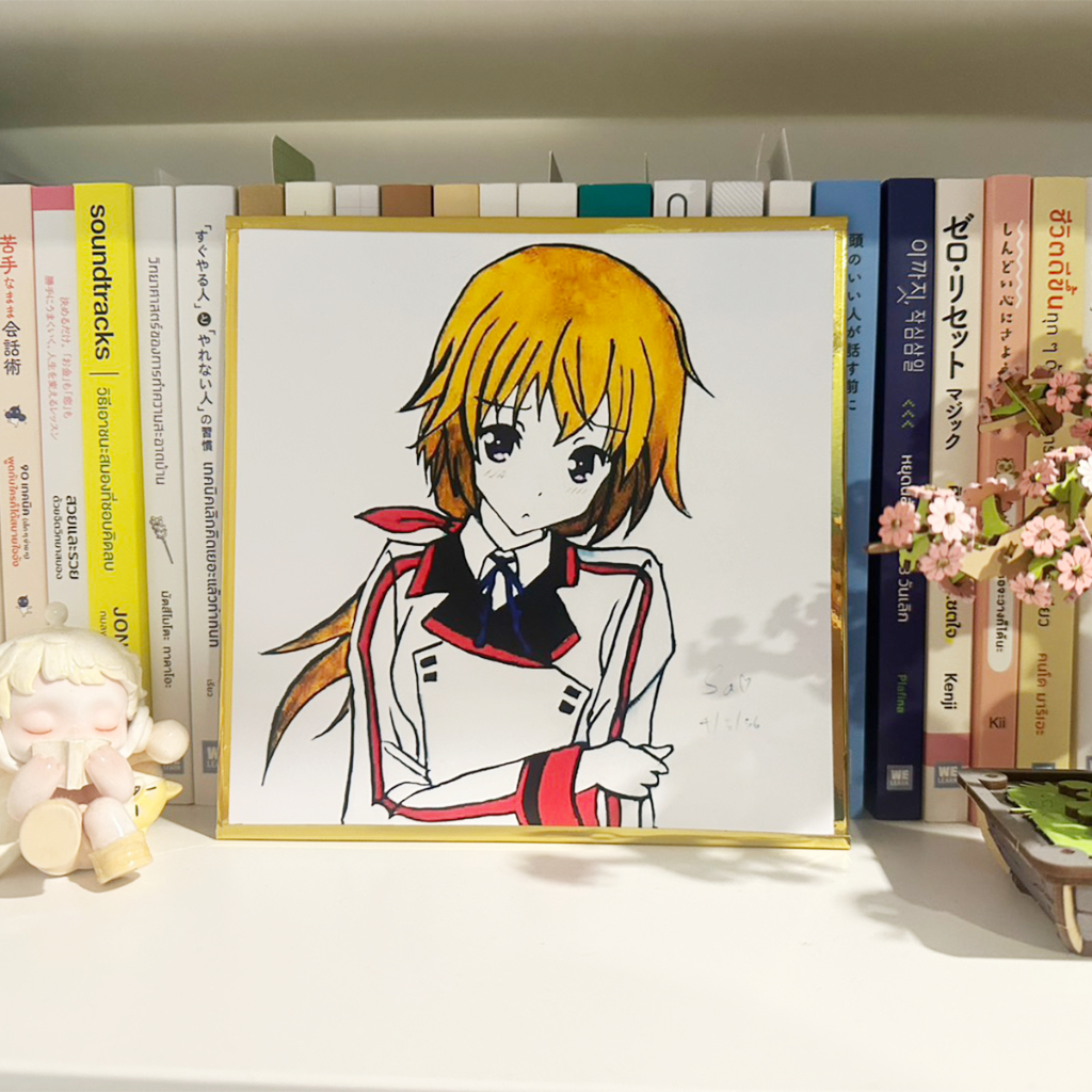 รับทำชิกิชิภาพวาด Fanart ขนาด 17.5×17.5 / 15×15/ 12×12 / 10×10 เซนติเมตร ราคา ถูกที่สุด ดีลบีเคเค แกลเลอรีภาพที่ 2