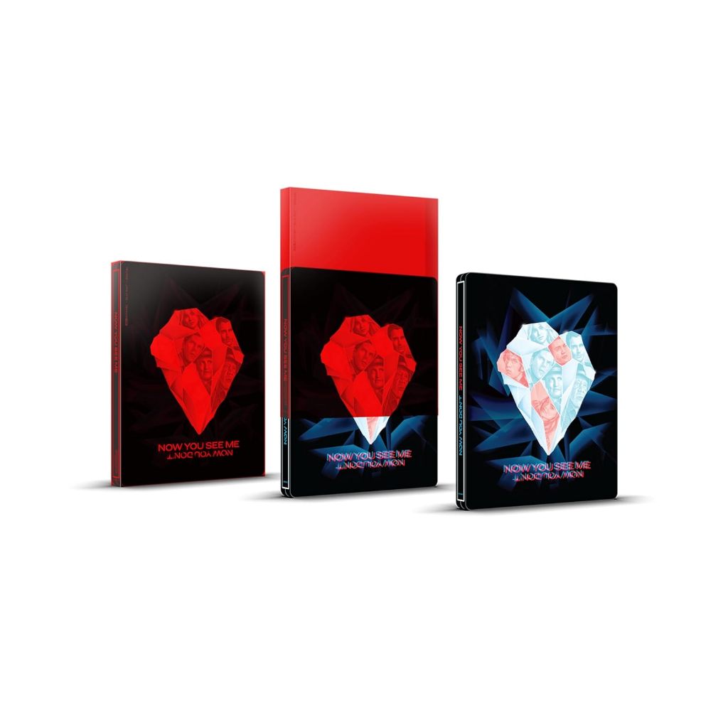 Now You See Me, Now You Don't (Amazon Exclusive SteelBook / 4K Ultra HD + Blu-ray + Digital) แท้