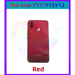 ฝาหลัง ( Back Cover ）vivo Y17 / Y15 / Y12 （ แถมปุ่มสวิตช์นอก + เลนส์กล้อง )