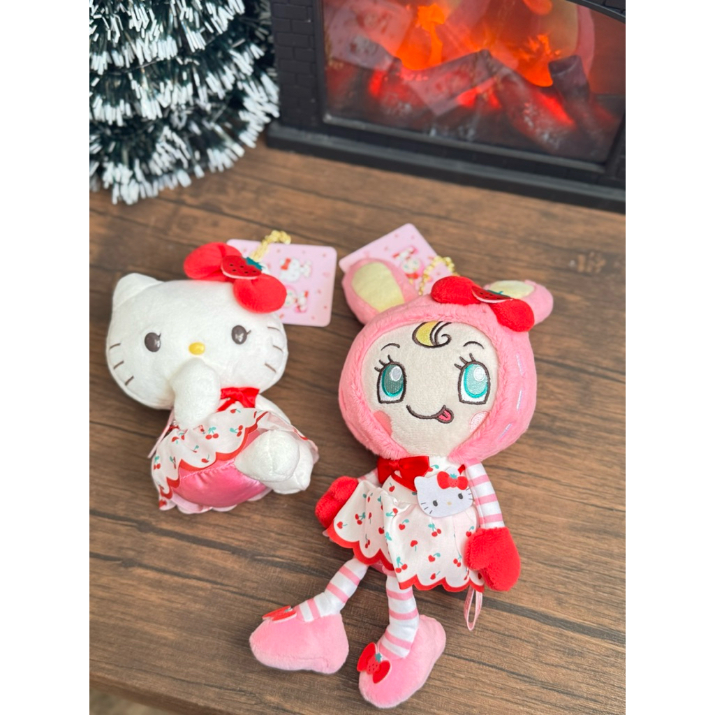 พวงกุญแจสำหรับห้อยกระเป๋า Mezzo piano x hello kitty พร้อมส่ง ใหม่แท้จากญี่ปุ่น