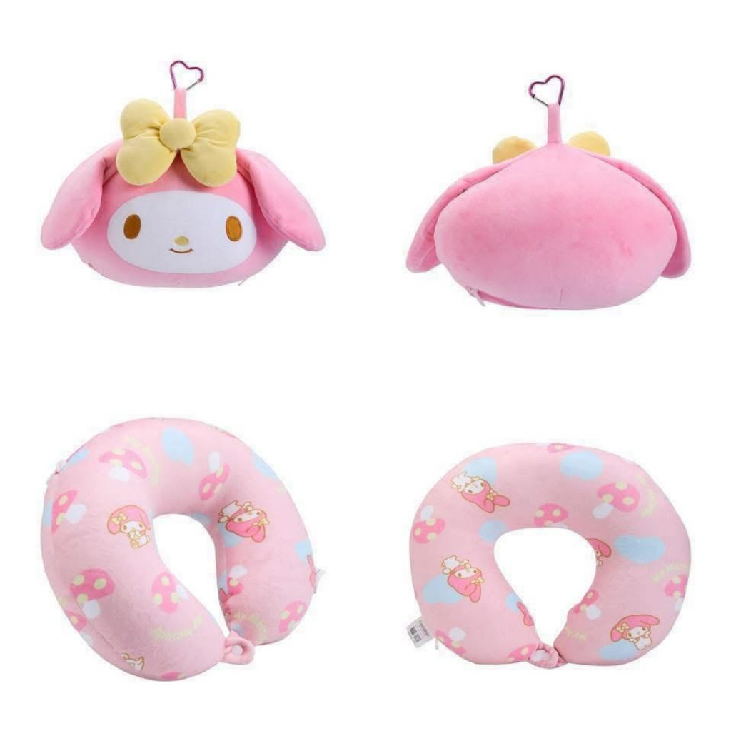 หมอนอิง หมอนรองคอ Sanrio 2 In 1 Bloom ของแท้ รูปที่ 6