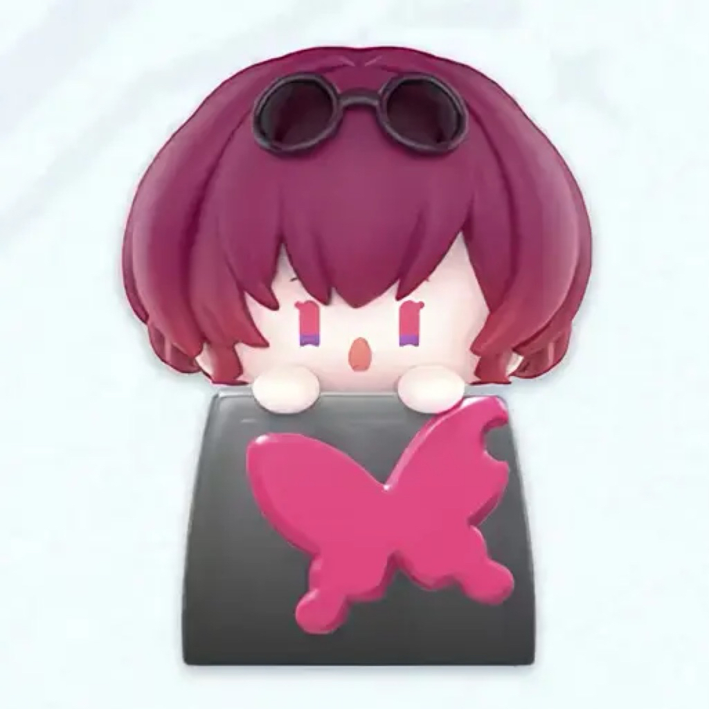 [พร้อมส่ง] Honkai Star Rail ปุ่มคีย์บอร์ด keycap  >>Kafka<< ไม่มีกล่อง