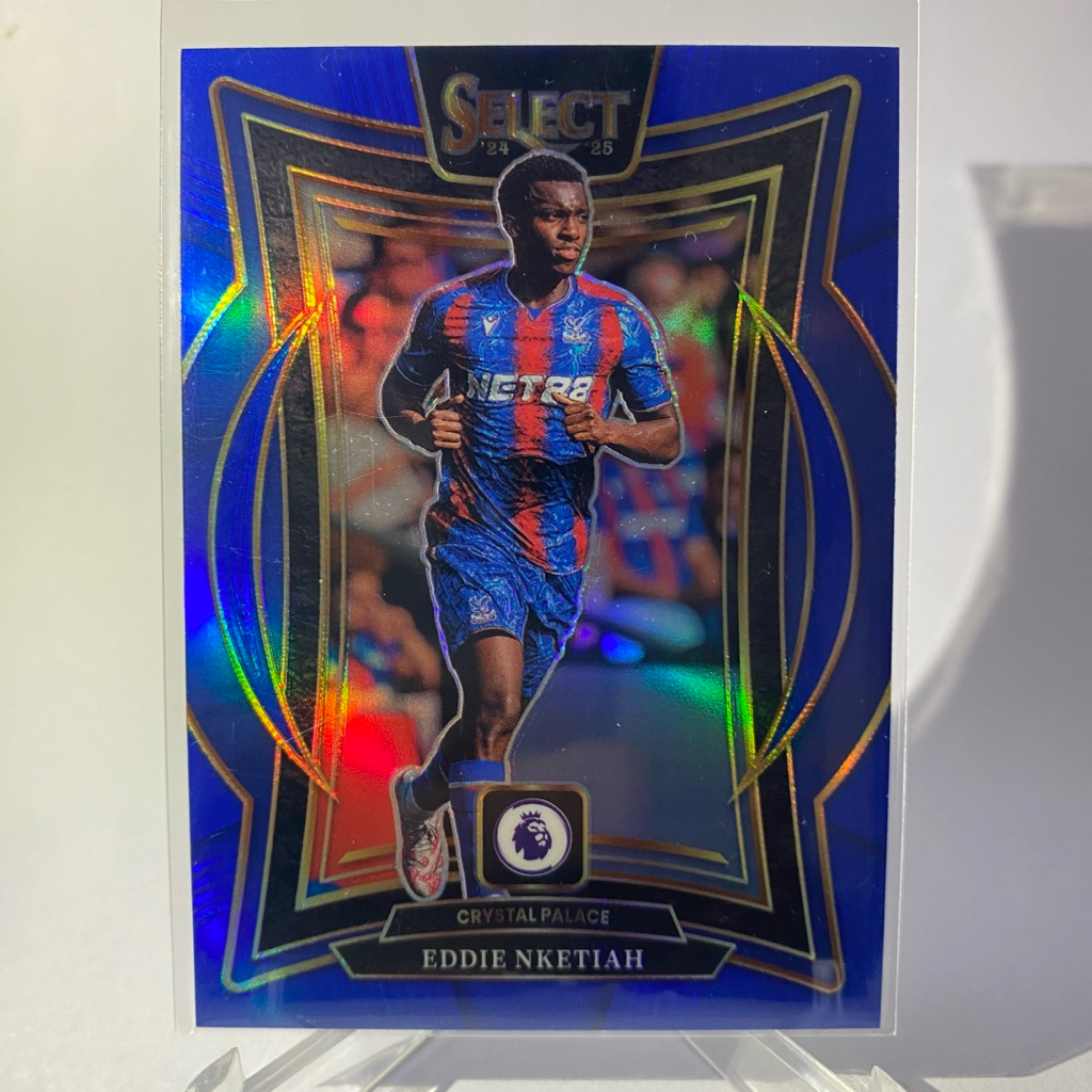 การ์ดนักฟุตบอล EDDIE NKETIAH, CRYSTAL PALACE, (PRIZM), TERRACE, PANINI SELECT 2025