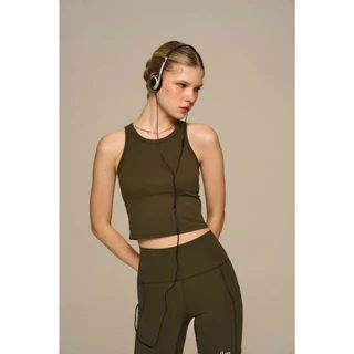 Sol Sports Bra Tank (Built-in removable pads) - The Flos Club สปอร์ตบราเสื้อกล้ามมีฟองน้ำในตัว