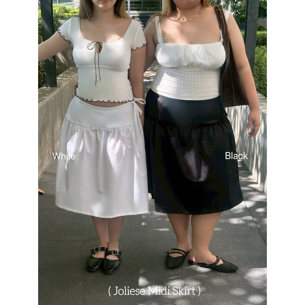 joliese | Midi skirts กระโปรงสีพื้น คลาสสิค