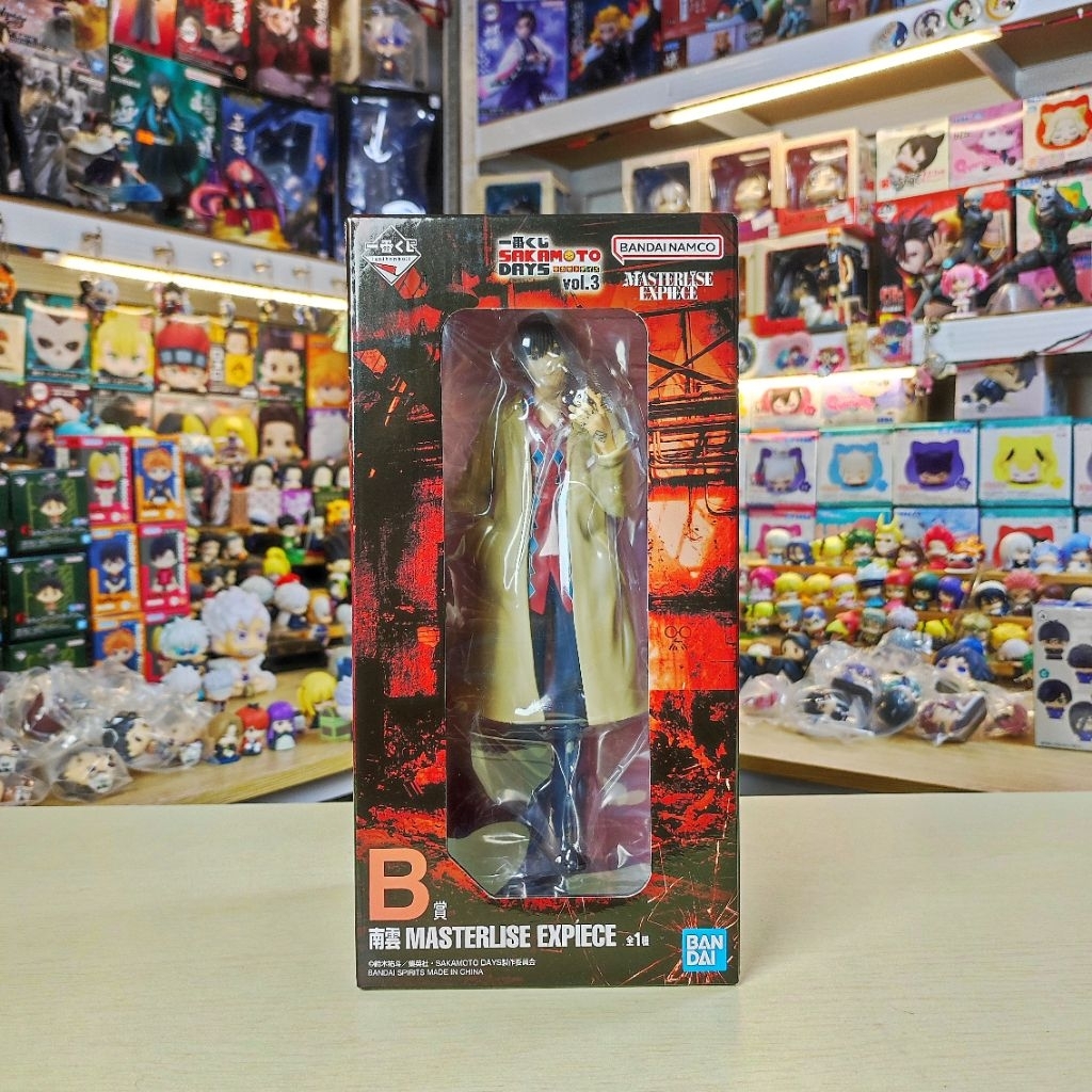 ✨ฟิกเกอร์งานจับฉลาก NAGUMO"ICHIBAN KUJI SAKAMOTO DAYS VOL.3 - B PRIZE NAGUMO MASTERLISE EXPIECE" ลิข