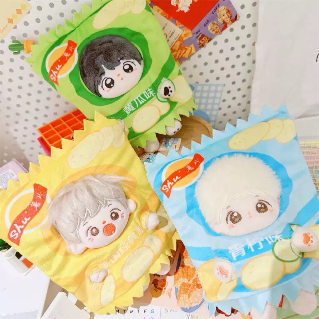 ชุดถุงขนมเลย์ สำหรับตุ๊กตา 10 cm