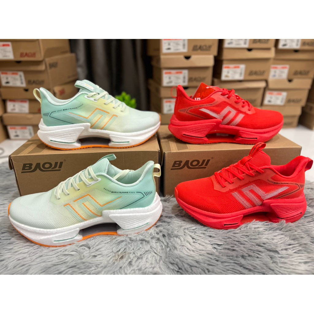 New 📍BJM 942บาโอจิ 👟รองเท้าวิ่งผู้ชาย รุ่น Z-RUN ใส่วิ่ง นุ่ม ใส่สบาย