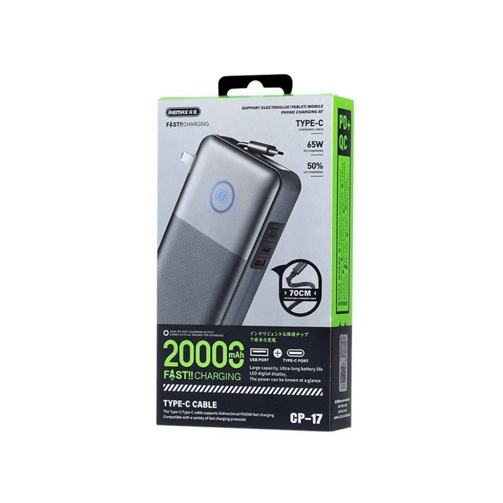 Power Bankมี(CCC) Remax 20000mAh 65W