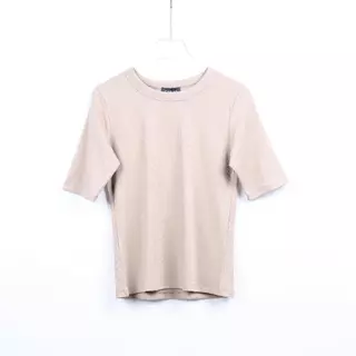 CHEWA Mellow Comfy Tee - เสื้อแขนศอก ผ้าร่อง - 8246