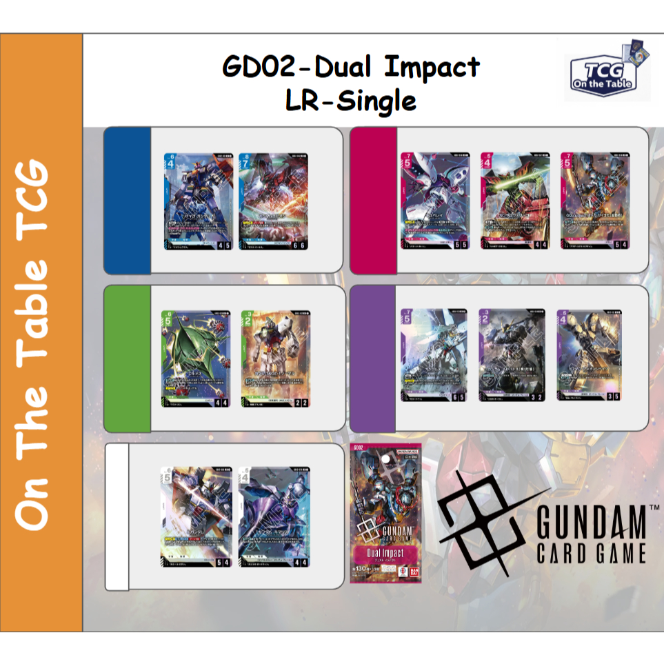 [Gundam][TCG][Single] GD02-LR