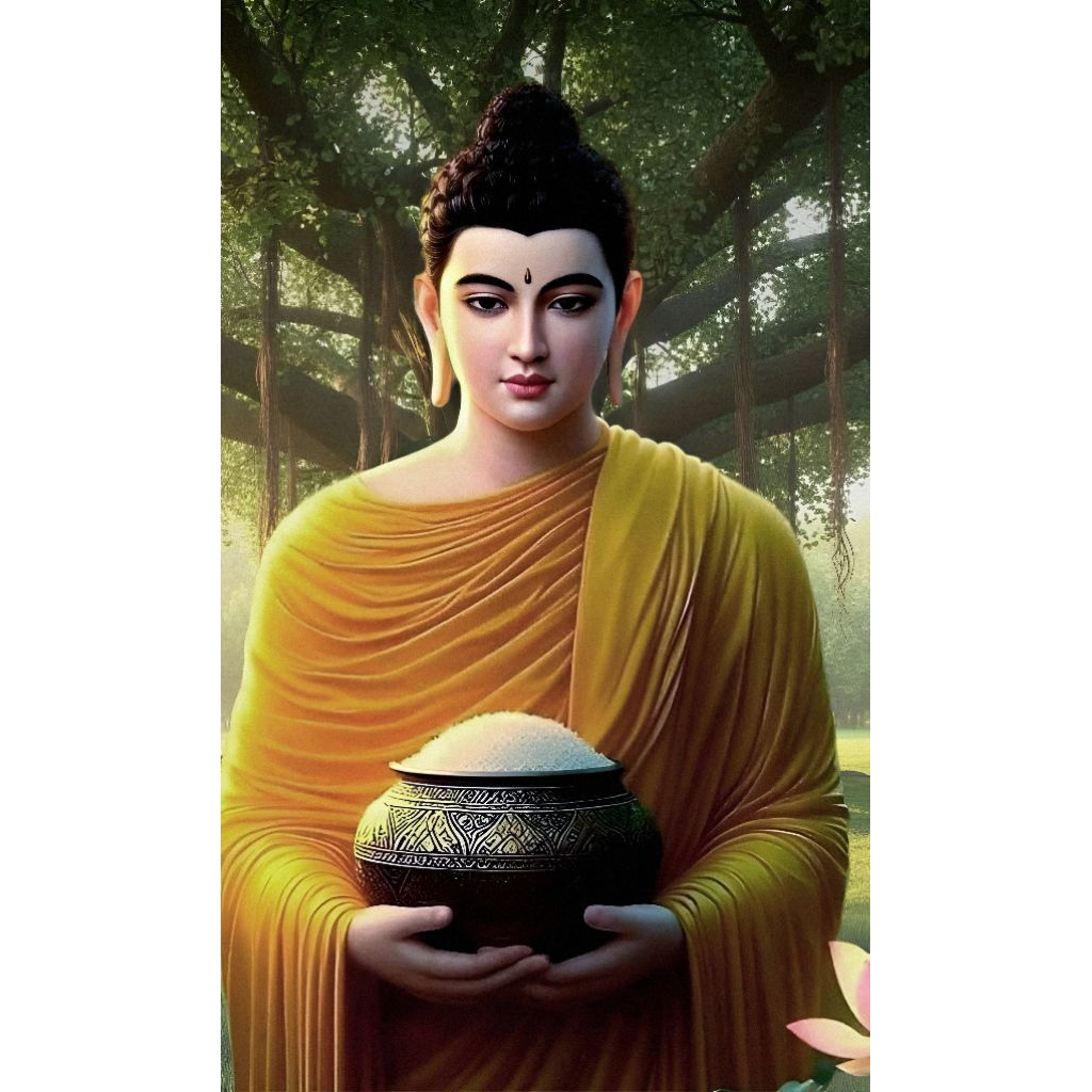 รูปโปสเตอร์ พระพุทธเจ้า ขนาด 25*42 cm กระดาษหนา 200 แกรม ไม่มีกรอบ ติดผนัง ภาพมงคล เสริมฮวงจุ้ย ตบแต่งบ้าน