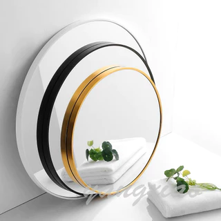 A Fish🐟มีพร้อมส่ง กระจกติดผนังมี2แบบ ทรงกลมและยาว