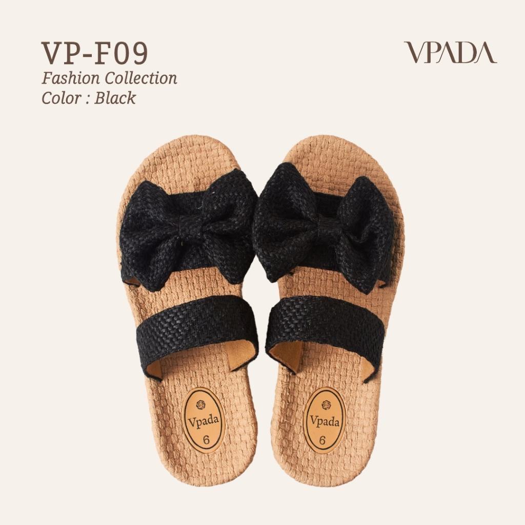 Vpada_sandals_VP-F09 Fashion Collection รองเท้าแตะชายหาดแบน รองเท้าแตะแฟชั่น