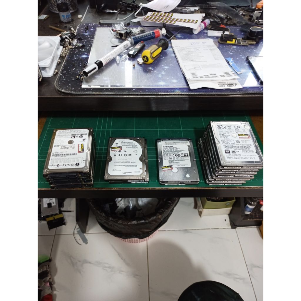 ฮาร์ดดิส HDD NB ขนาดเล็ก 2.5 มือสองสภาพดีหลายความจุ