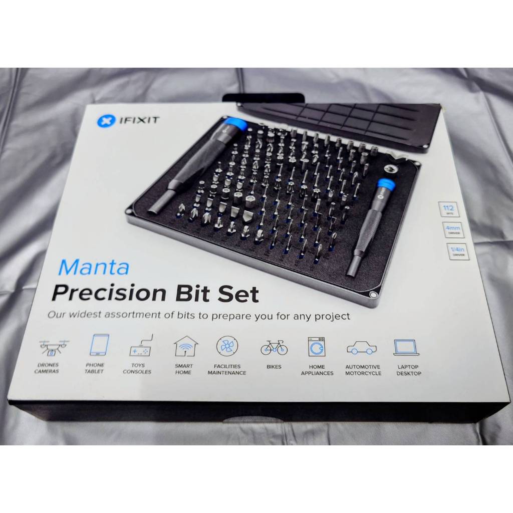 iFixit Manta Driver Kit - Household, PC, Phone, Electronics Bit Set