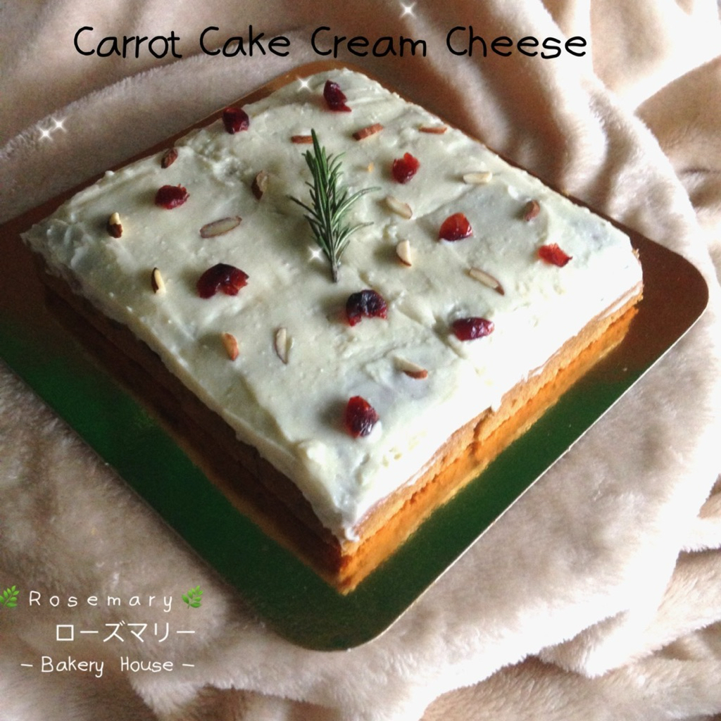 🥕แครอทเค้กครีมชีส🥕🧀 (Carrot Cake Creamcheese) 1 ปอนด์ / 1 Pound
