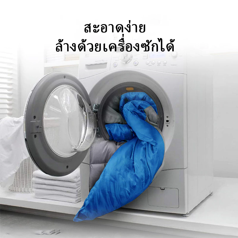 ถุงนอนแคมป์ปิ้งกลางแจ้งแบบพกพา มาพร้อมถุงเก็บของ ของจำเป็นสำหรับการแคมป์ปิ้ง น้ำหนักเบา กันชื้น ซักเครื่องได้ thumbnail 6