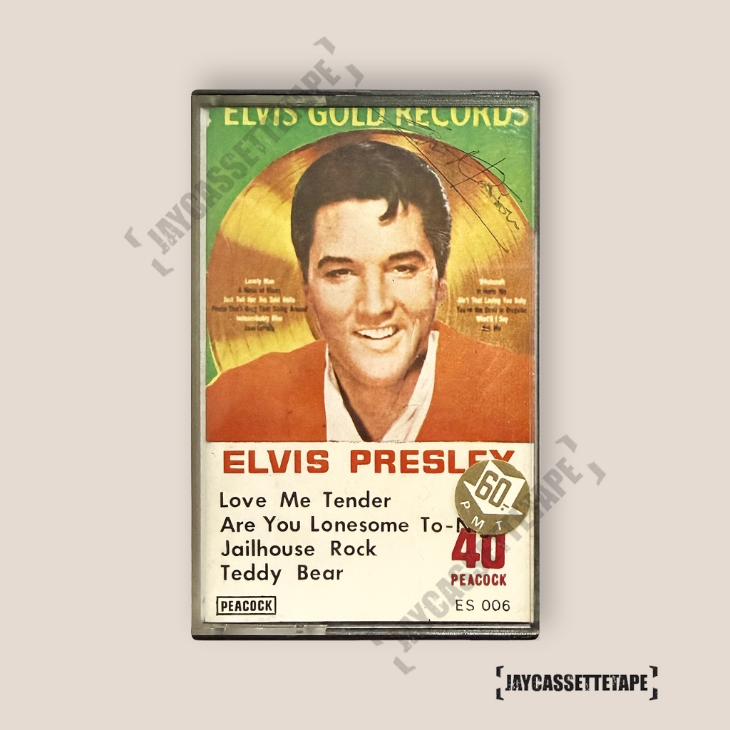 Elvis Presley Gold Records เทปเพลง เทปคาสเซ็ท Cassette Tape