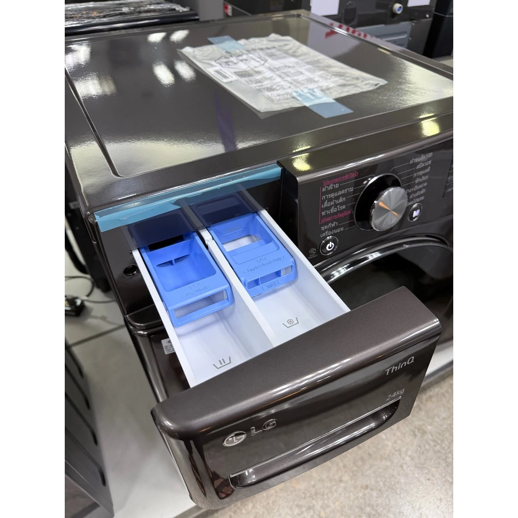 LG เครื่องซักผ้า 24 กิโล รุ่น F2725SVRB ระบบ AI Direct Drive™ พร้อม Smart WI-FI control ควบคุมสั่งงานผ่านสมาร์ทโฟน thumbnail 8