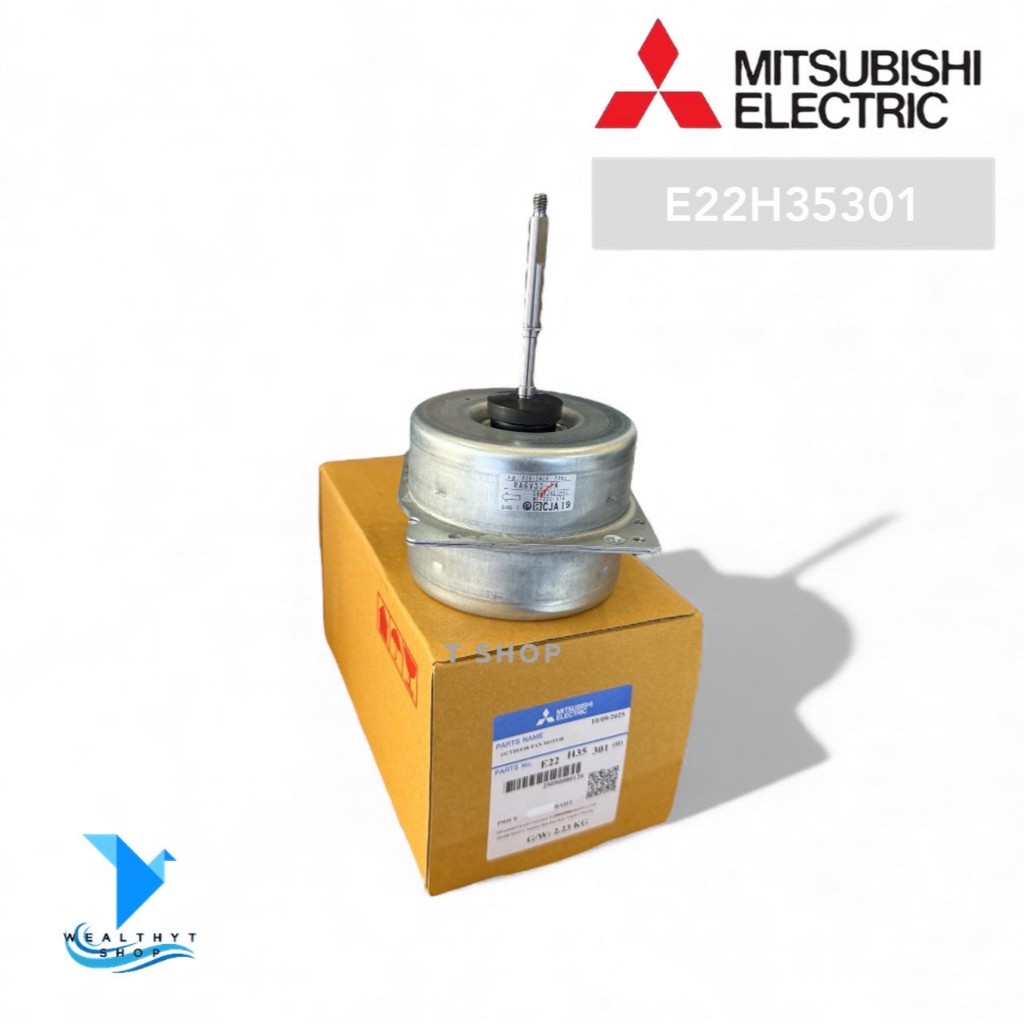 E22H35301 มอเตอร์แอร์ Mitsubishi Electric มอเตอร์แอร์มิตซูบิชิ มอเตอร์คอยล์ร้อน RA6V33-TA DM61J457H5