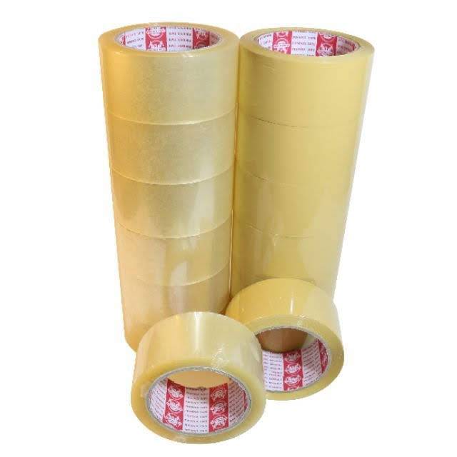เทปกาวใส OPP TAPE 2นิ้ว 100หลา 48mm x 100Yard 6ม้วน/1แถว
