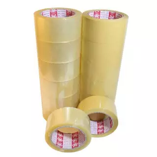 เทปกาวใส OPP TAPE 2นิ้ว 100หลา 48mm x 100Yard 6ม้วน/1แถว