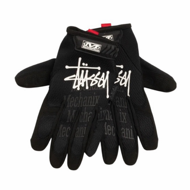NEW !!! STUSSY X MECHANIX GLOVES