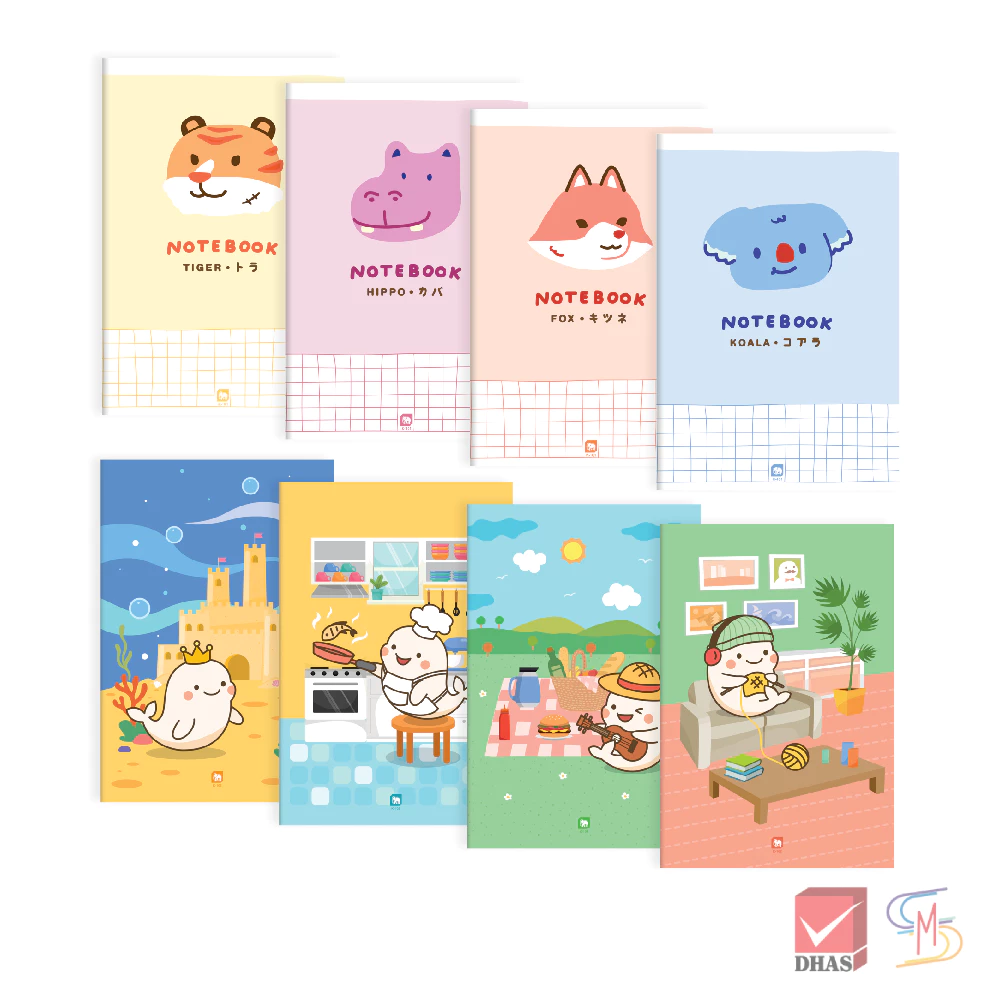 Elephant ตราช้าง สมุด สมุดนักเรียน สมุดบันทึก 60 แกรม 30 แผ่น จำนวน 1 เล่ม