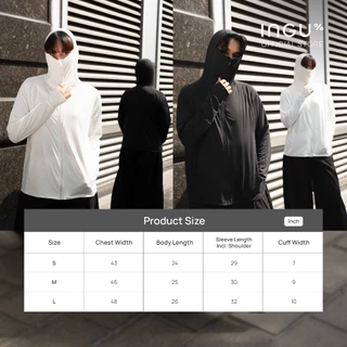INGU UV Guard Jacket UPF 50+ เสื้อกันแดด มีค่า UPF50+