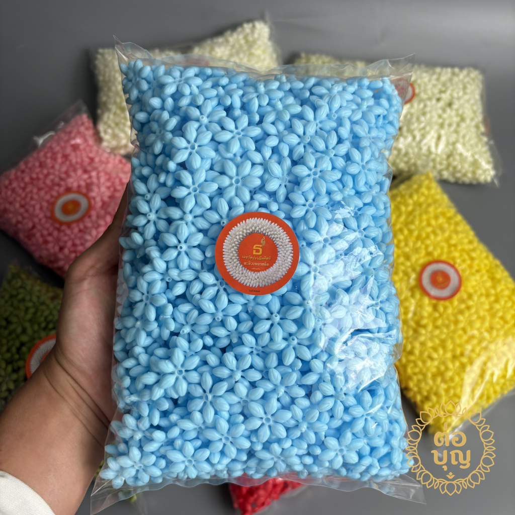 มะลิ​วงร้อยมาลัย วงเล็ก 1นิ้ว เมธวัชปราณีตศิลป์ 6แฉก 6ก้าน มะลิวงเล็ก ดอกมะลิวง ดอกไม้พลาสติก พร้อมส่ง - รูปที่ 7