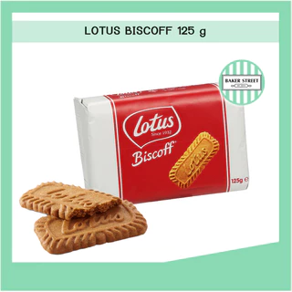 Lotus Biscoff บิสคอฟ บิสกิตรสคาราเมล 125 g / 250 g
