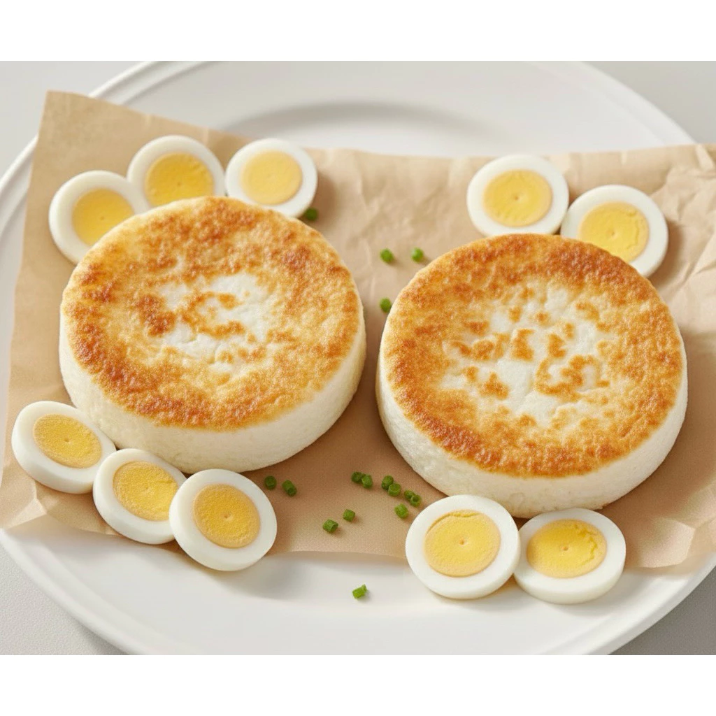 ขนมปังคีโตโปรตีนสูง ทำจากโปรตีนไข่ขาว อร่อยกลมกล่อม ลดฟอสฟอรัส