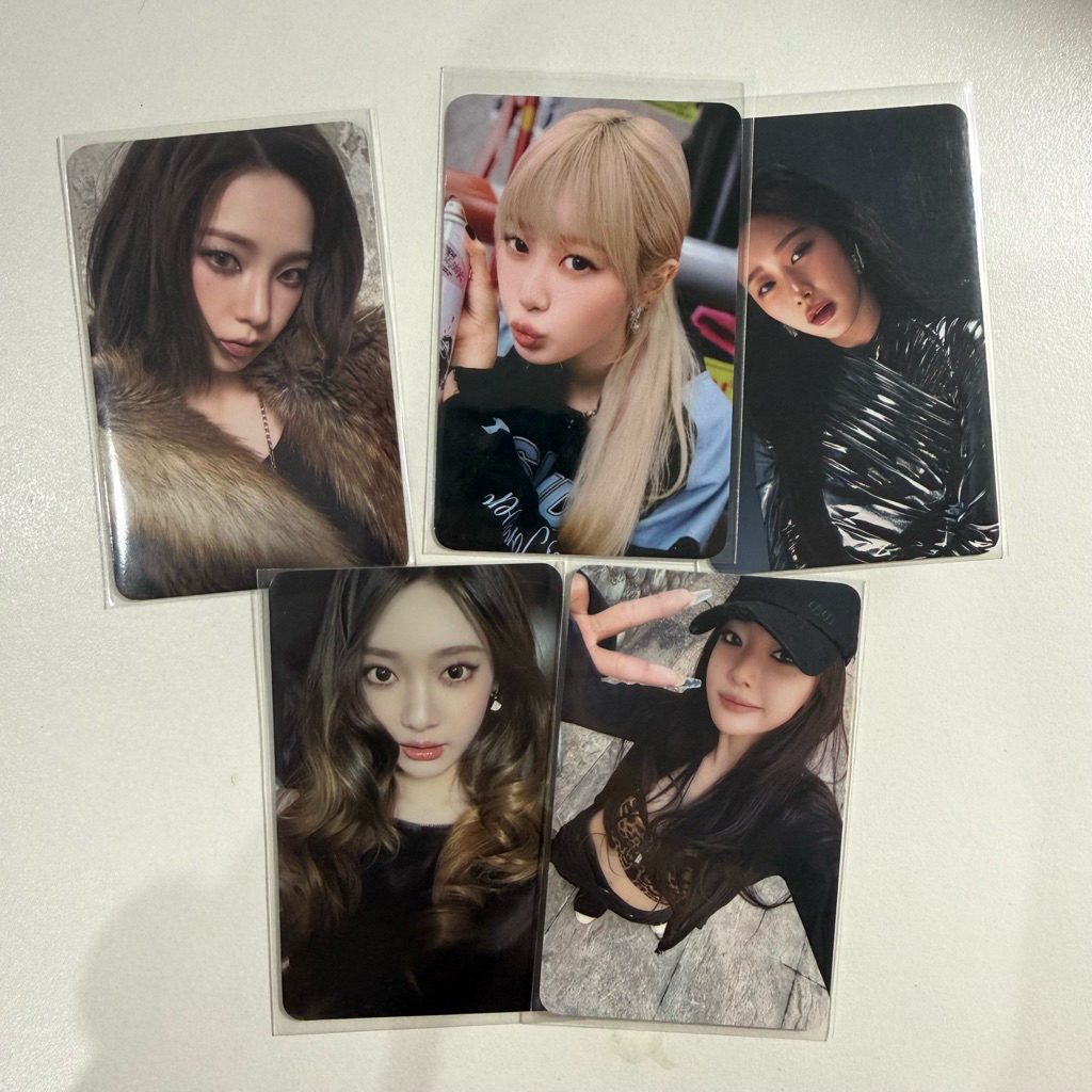 พร้อมส่ง การ์ดแท้เอสป้า(aespa)