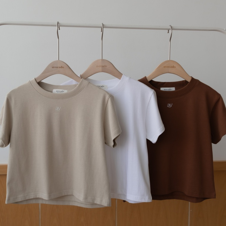 avo เสื้อครอปผ้านุ่ม pupin crop tee – โปรปัง