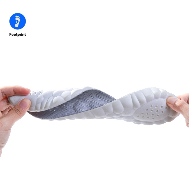 1 คู่พื้นรองเท้ากีฬา ลาเท็กซ์ยืดหยุ่นสูง รองรับส่วนโค้งและดูดซับแรงกระแทก - รูปที่ 6