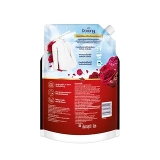 Downy ดาวน์นี่ น้ำยาปรับผ้านุ่มสูตรเข้มข้น ถุงเติม กลิ่นแพชชั่น 1 ลิตร