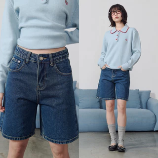 Bemingjeans093(XS-4XL)-BMG SharpCut Jeans Shorts — กางเกงยีนส์ขาสั้น 3 ส่วน เนื้อผ้ายีนส์นุ่ม ใส่สบาย แมตช์ง่ายทุกลุค