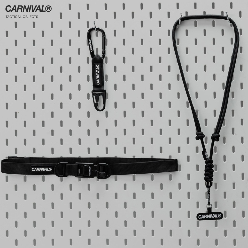 [ พร้อมส่ง ของแท้💯%]พวงกุญแจ,เข็มขัด,สายคล้องโทรศัพท์Carnival Tactical Objects