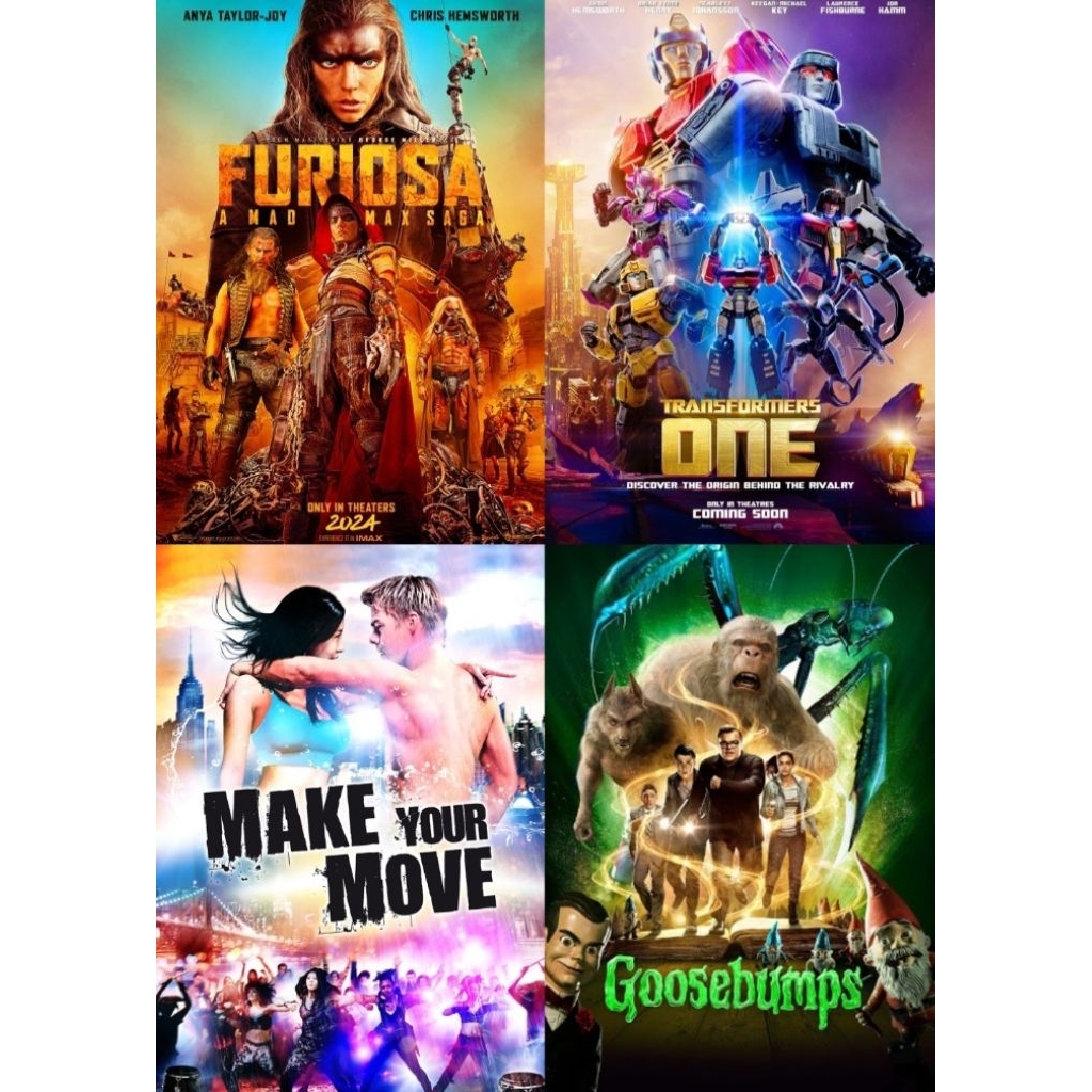 Blu-ray+DVD รวม4ใน1 Furiosa: A Mad Max Saga (2024) ฟูริโอซ่า: มหากาพย์ แมด แม็กซ์