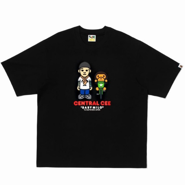 NEW !!! BAPE x Spotify x Central Cee Bax Milo Relaxed Fit Tee