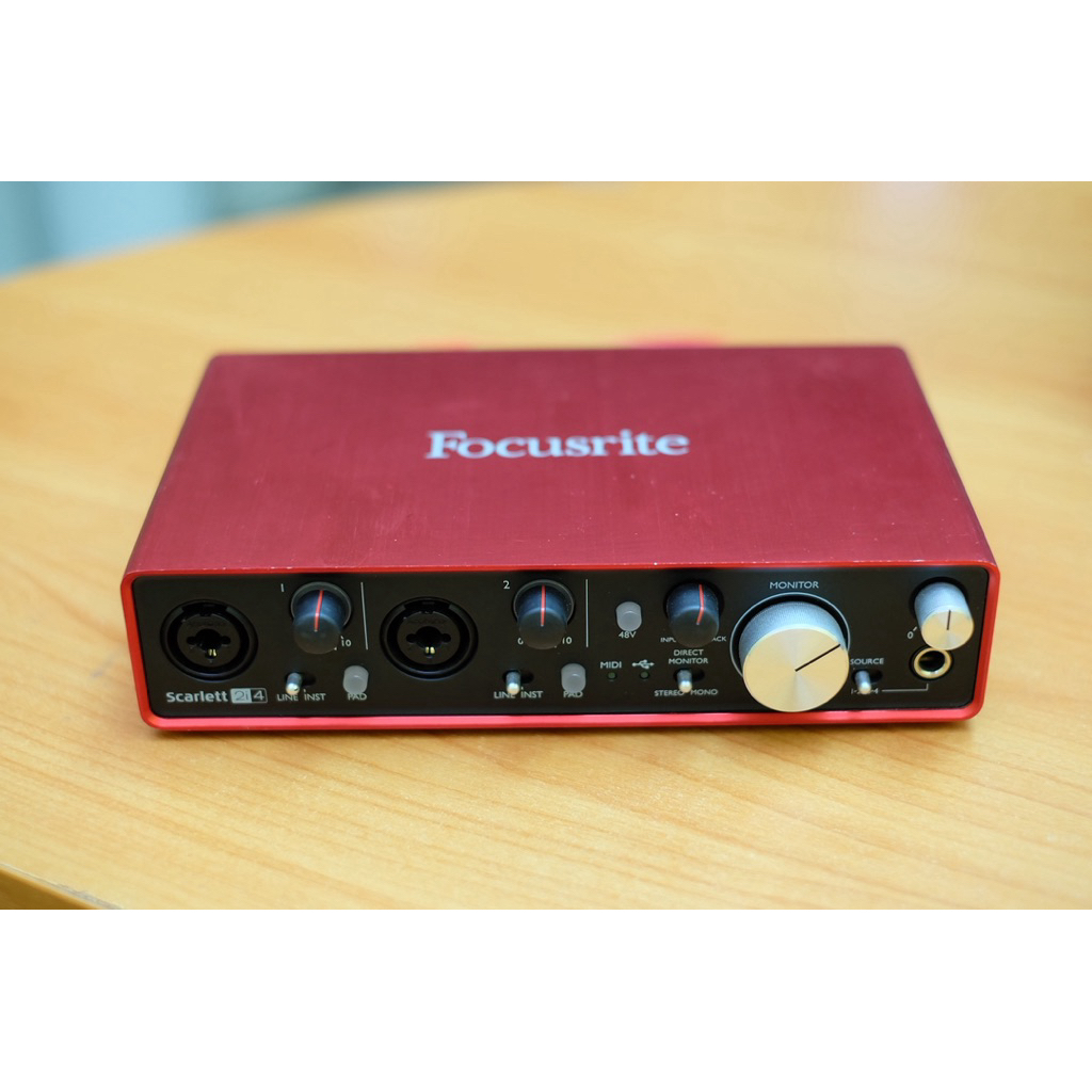 Focusrite 2i4 gen2 audio interface