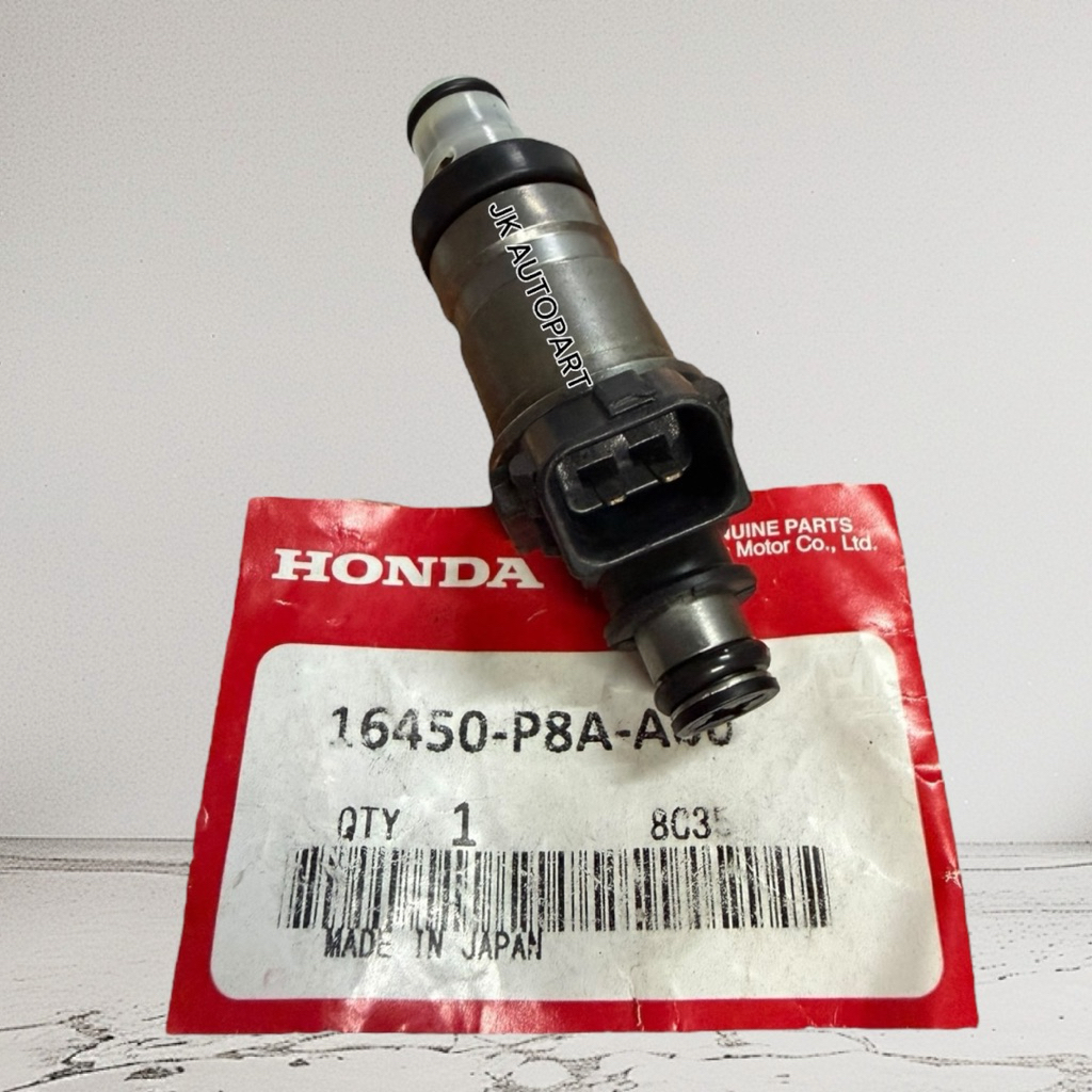 หัวฉีดแท้ รหัส 16450-P8A-0-A00 ใส่กับรถรุ่น HONDA ACCORD ปี 98-2.3-V.6 รับประกันคุณภาพ/TNBKY