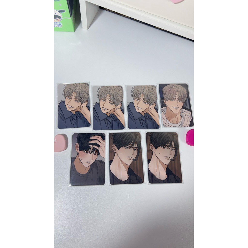 (พร้อมส่ง) การ์ด Stage behind manhwa bl โฟโต้การ์ด