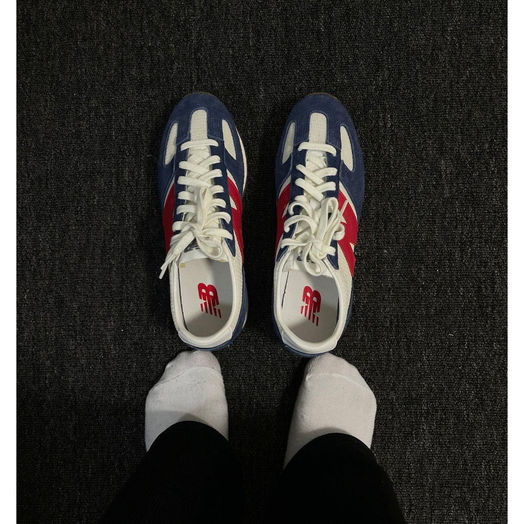 * ของแท้ 100% * New Balance NB 471 blue-red low sneakers U471AK - รูปที่ 5