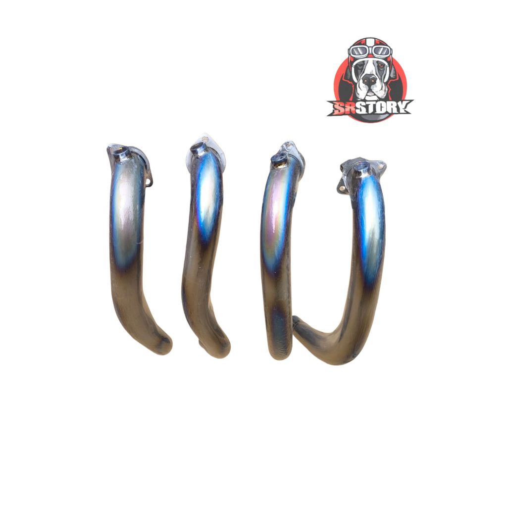 คอท่อไทเทเนียมSR400fi