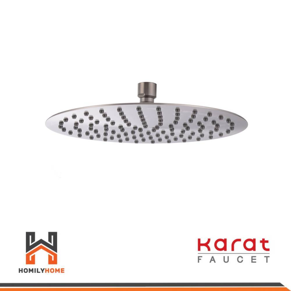 Karat Faucet หัวฝักบัว Rain Shower แบบกลม สแตนเลส 304 รุ่น KS-18-314-63
